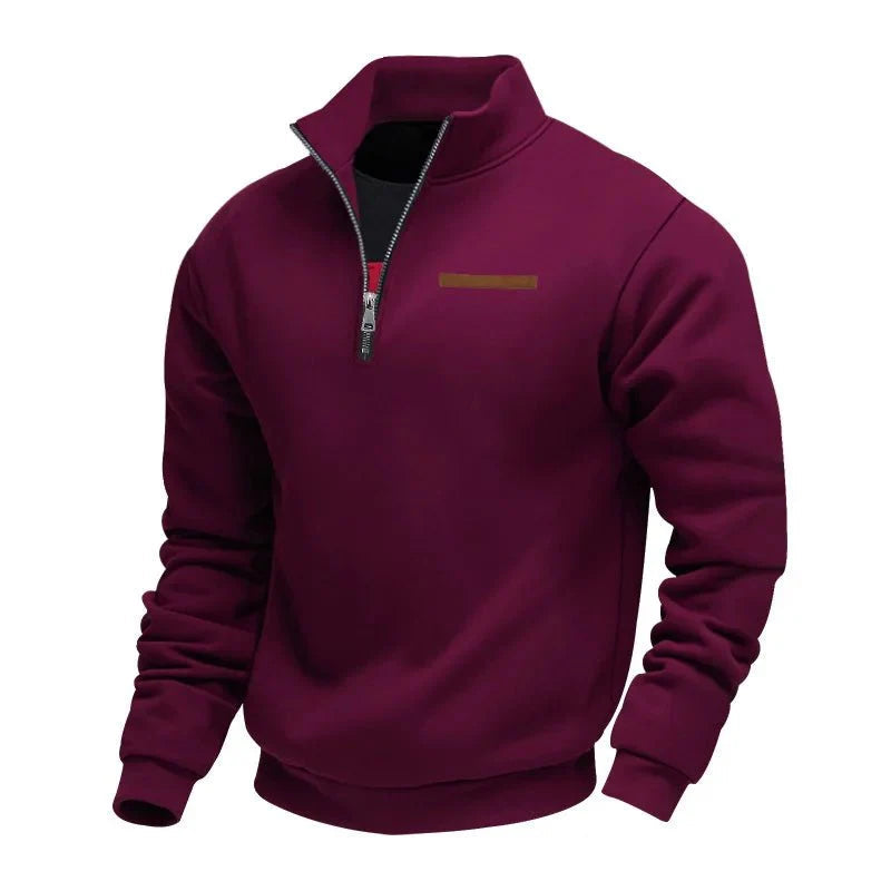 Casual fleece trui voor heren 4