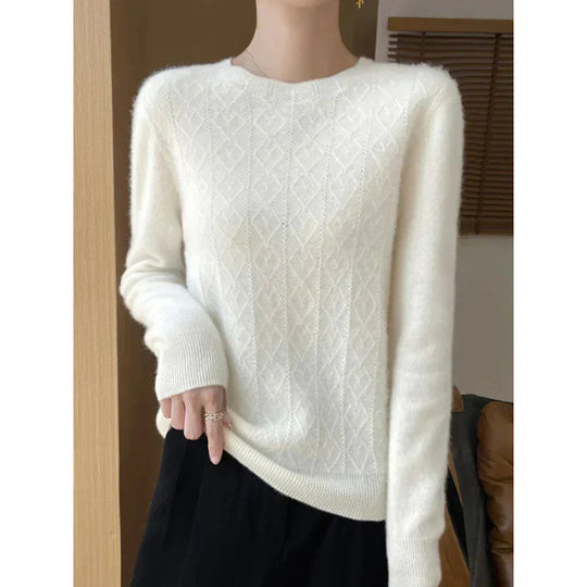 Celina | Damenpullover aus Merinowolle, Klassisch Elegant 3