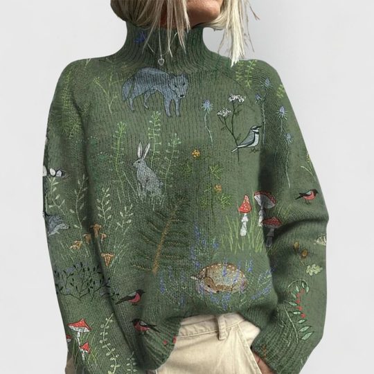 Centenia | Elegant Turtleneck Sweater 0