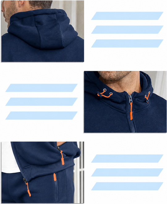 Trainingspak Heren | Slim-Fit Comfort & Sportieve Look