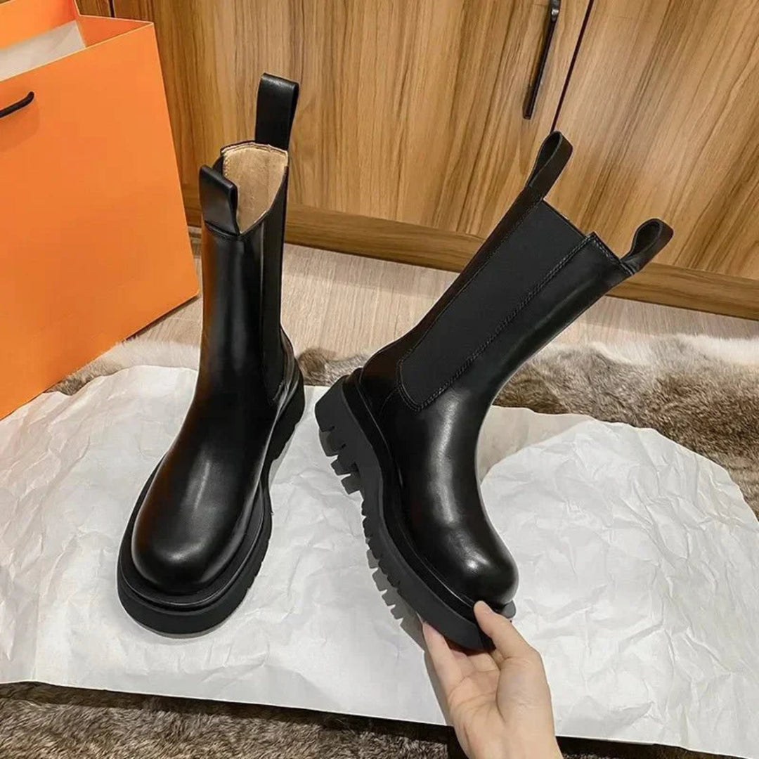 Chelsea Boots Damen | Elastischer Einsatz & Rutschfest