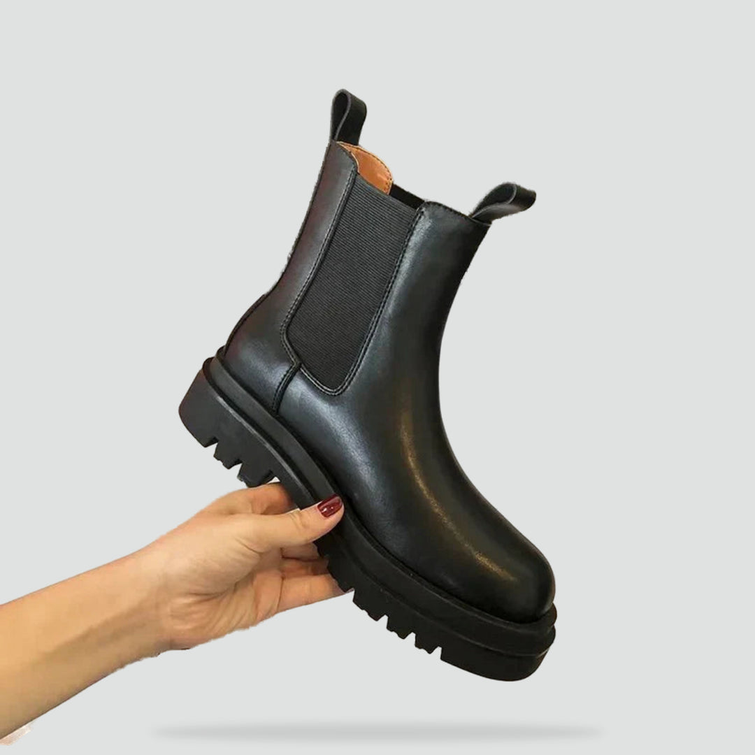 Chelsea Boots Damen | Elastischer Einsatz & Rutschfest