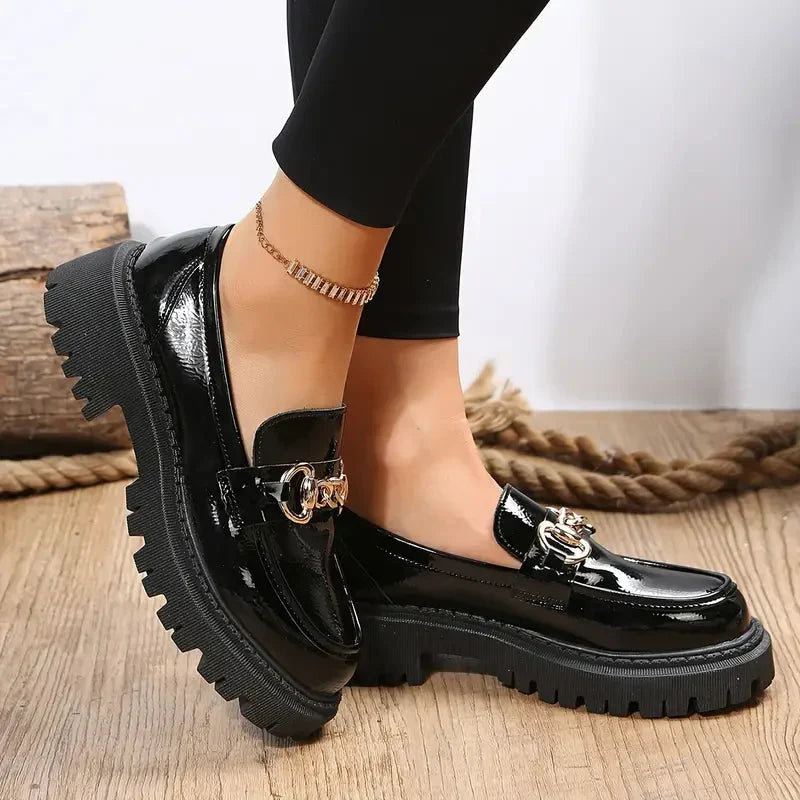 Loafers Damen | Kettendetail & Dicke Sohle 2
