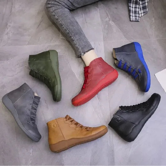 Clara™ | De perfecte leren laarzen om je de hele winter warm te houden 2
