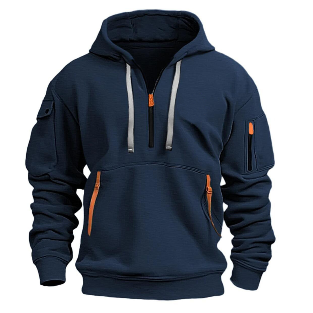 Hoodie Heren | Half Rits & Capuchon voor Comfort
