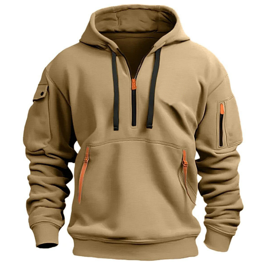 Hoodie Heren | Half Rits & Capuchon voor Comfort