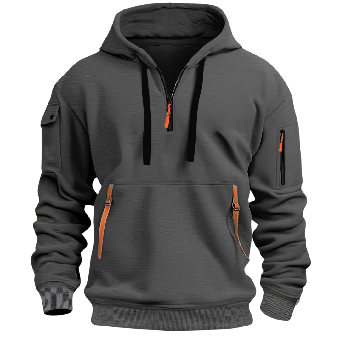 Hoodie Heren | Half Rits & Capuchon voor Comfort