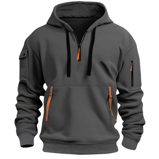 Hoodie Heren | Half Rits & Capuchon voor Comfort