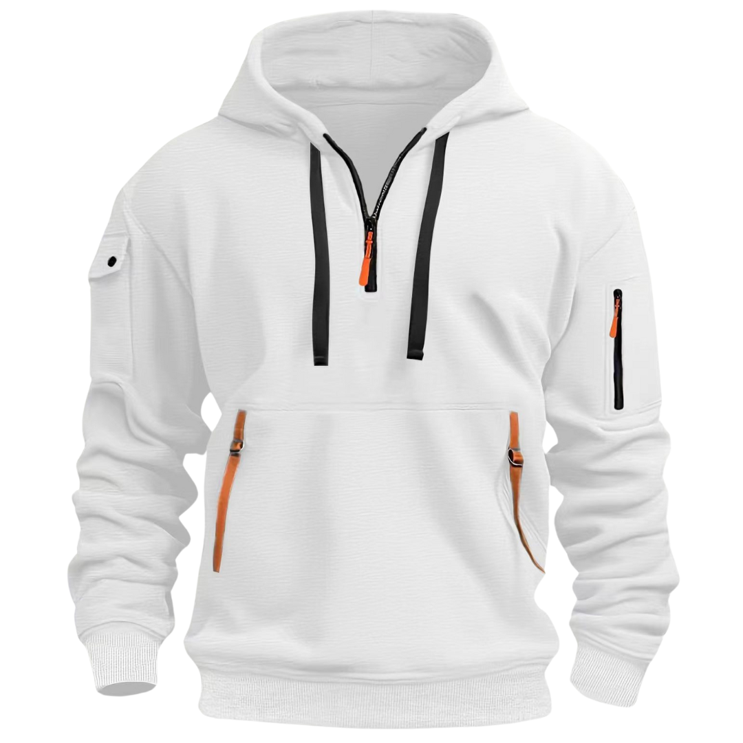 Hoodie Heren | Half Rits & Capuchon voor Comfort