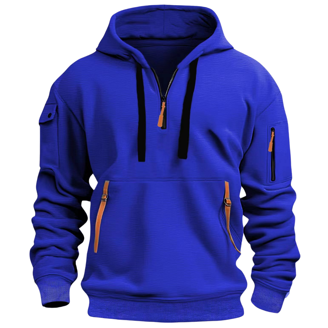 Hoodie Heren | Half Rits & Capuchon voor Comfort