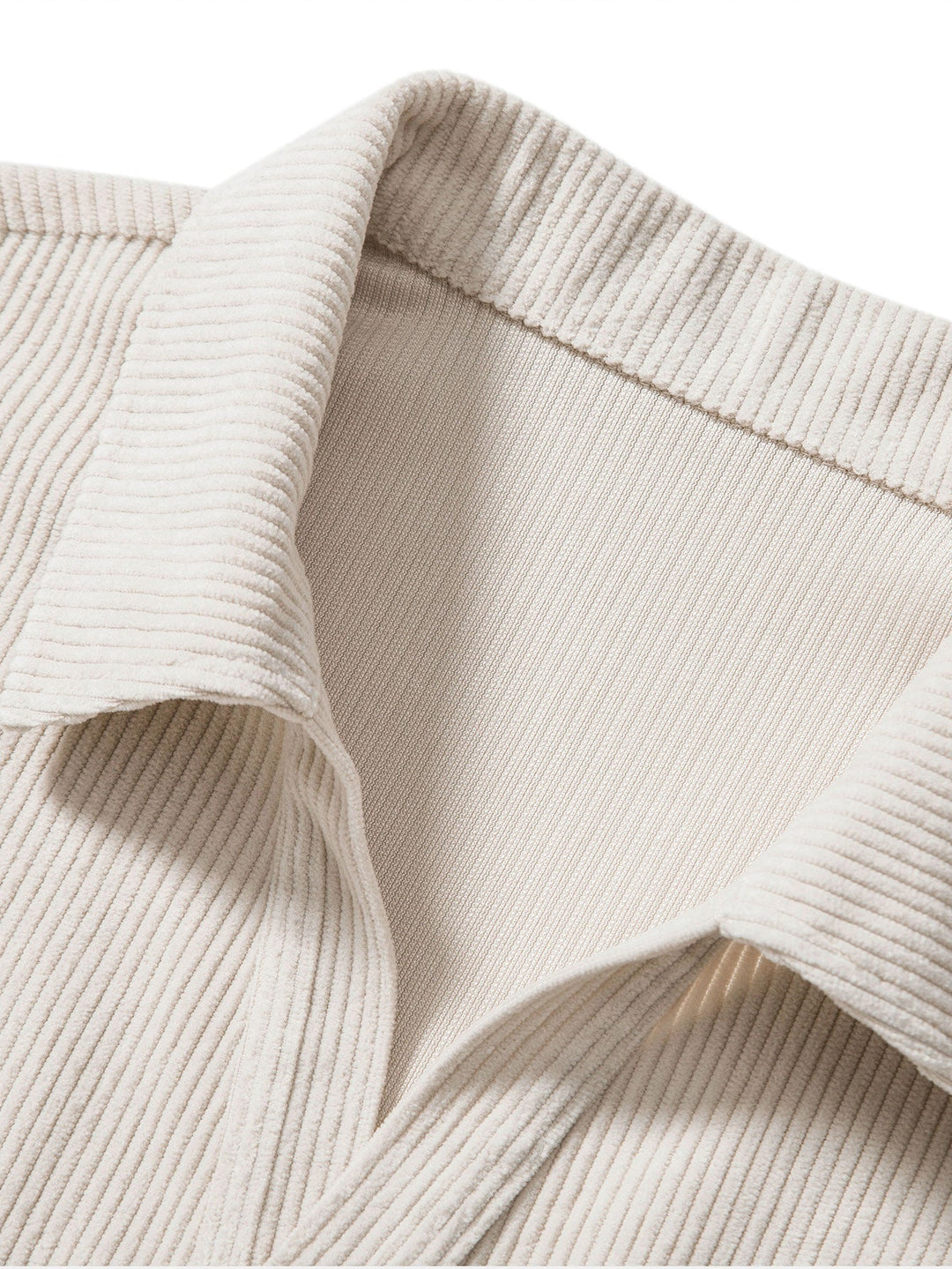 Corduroy poloshirt met korte mouwen 5