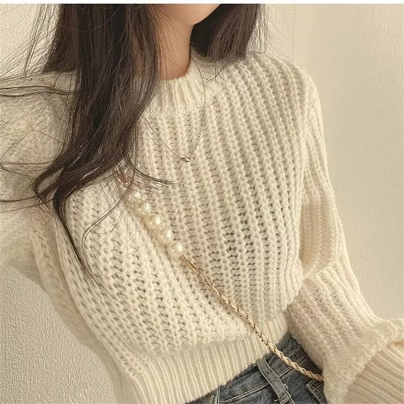 Cropped Pullover Damen | Lässiger Schnitt & Vielseitig Kombinierbar 6