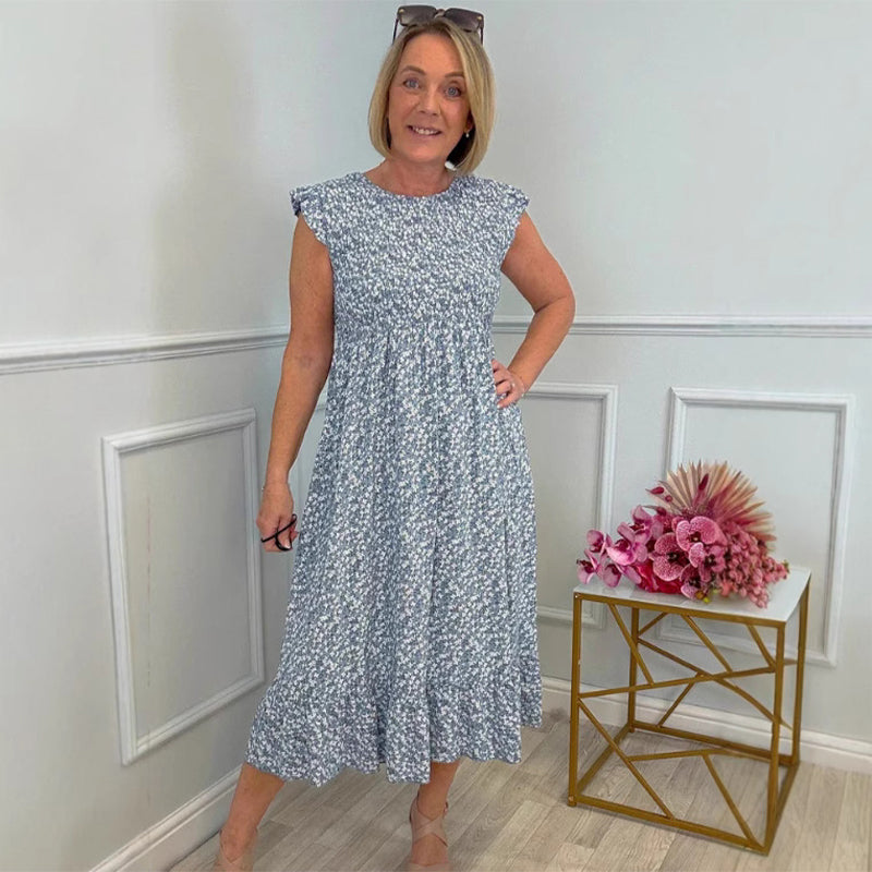 DIANE – MOEITELOZE ELEGANTIE SMOCK JURK 1