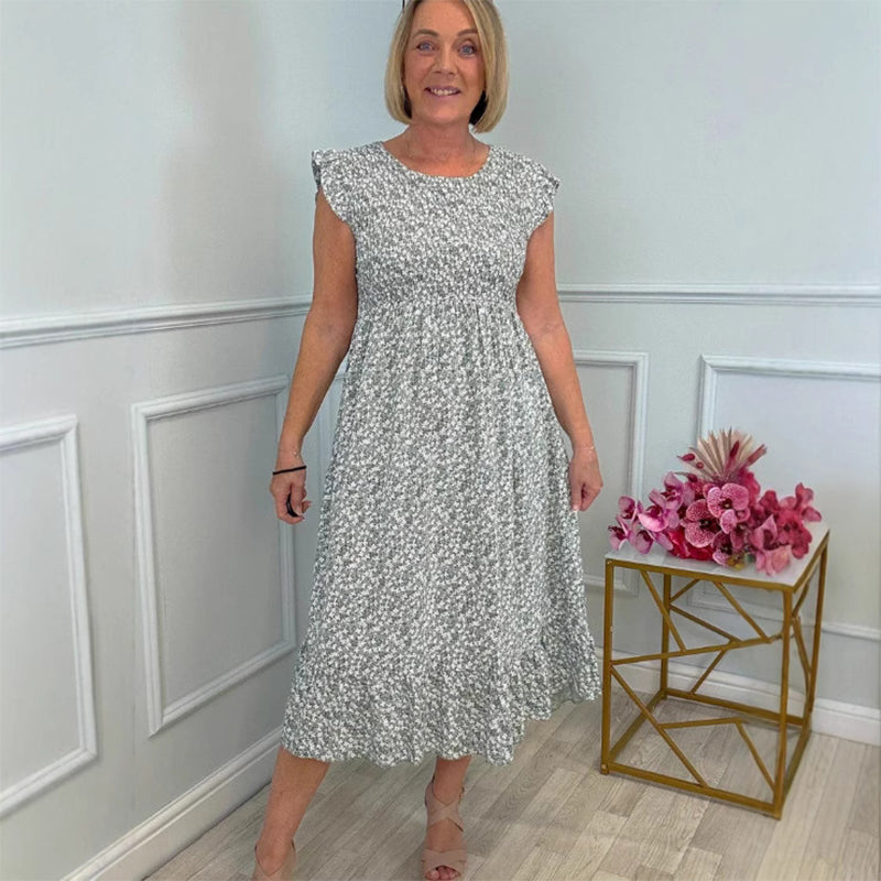 DIANE – MOEITELOZE ELEGANTIE SMOCK JURK 2