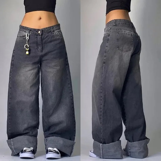 Baggy Jeans Damen | Cargotaschen & Weites Bein 2