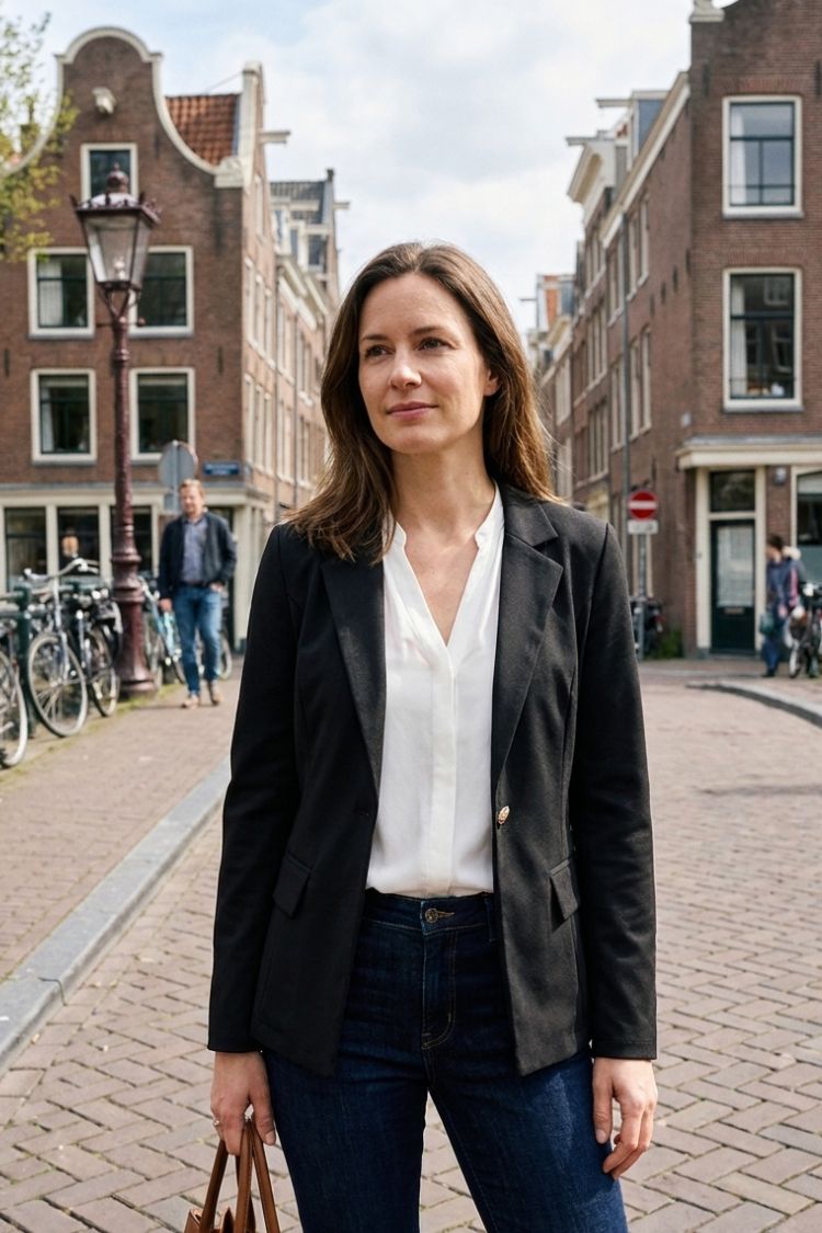 Blazer Damen | Taillierte Silhouette & Reverskragen 4