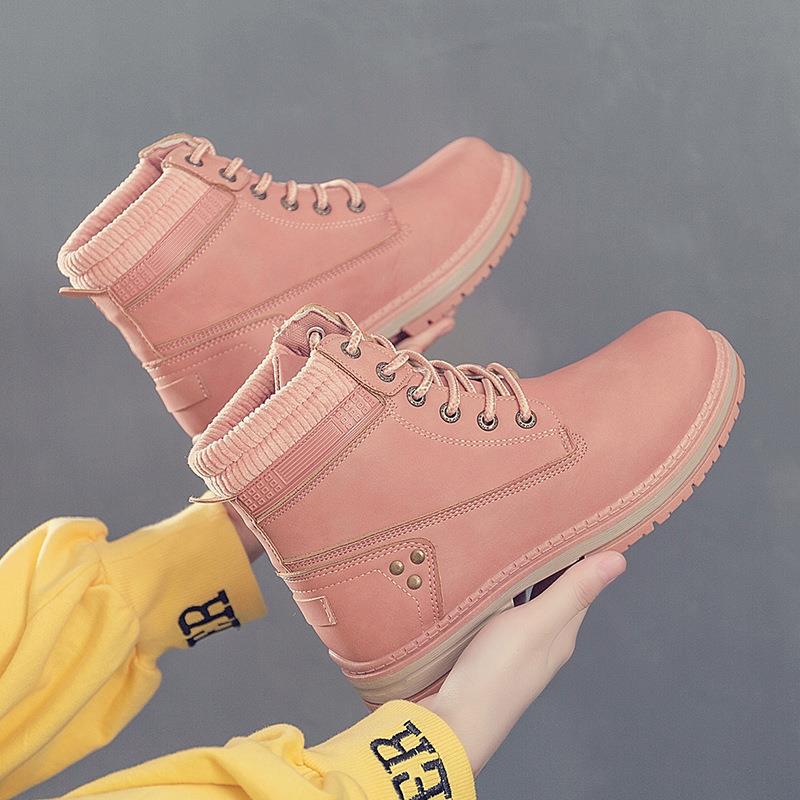 Damen Winterstiefel Sneaker-Optik Plüschfütterung Warm 2