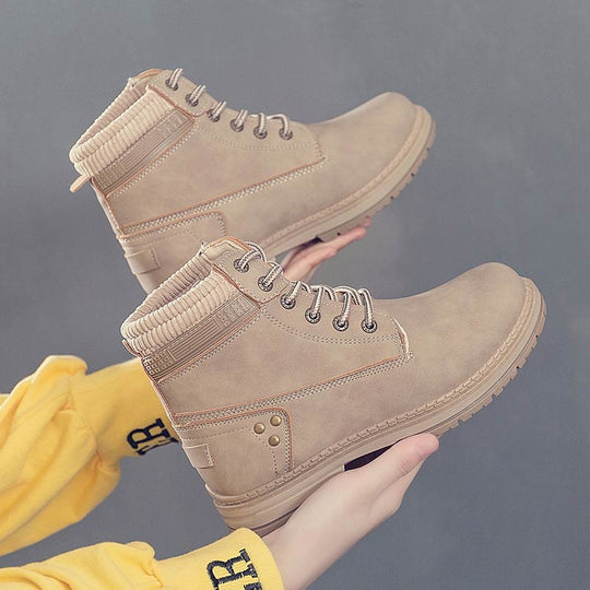Damen Winterstiefel Sneaker-Optik Plüschfütterung Warm 3