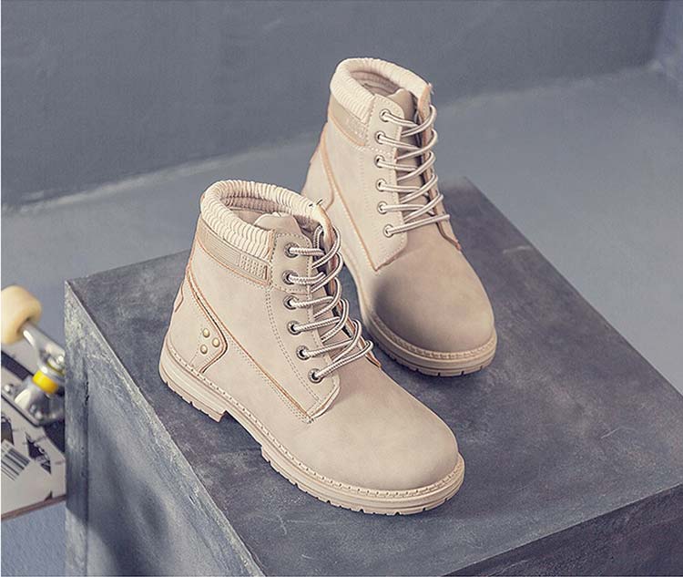 Damen Winterstiefel Sneaker-Optik Plüschfütterung Warm 8