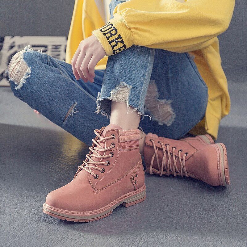 Damen Winterstiefel Sneaker-Optik Plüschfütterung Warm 1