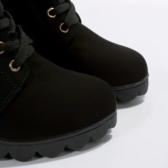 Catherine | Schwarze Stiefel Damen Elegante Kurzstiefel 4