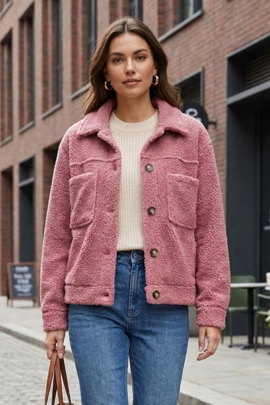 Jacke Damen | Strukturiert mit Umlegekragen 10