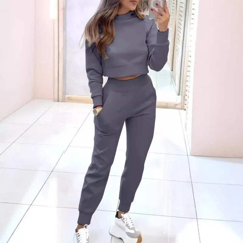 Trainingspak Dames | Cropped Sweater & Comfort 1