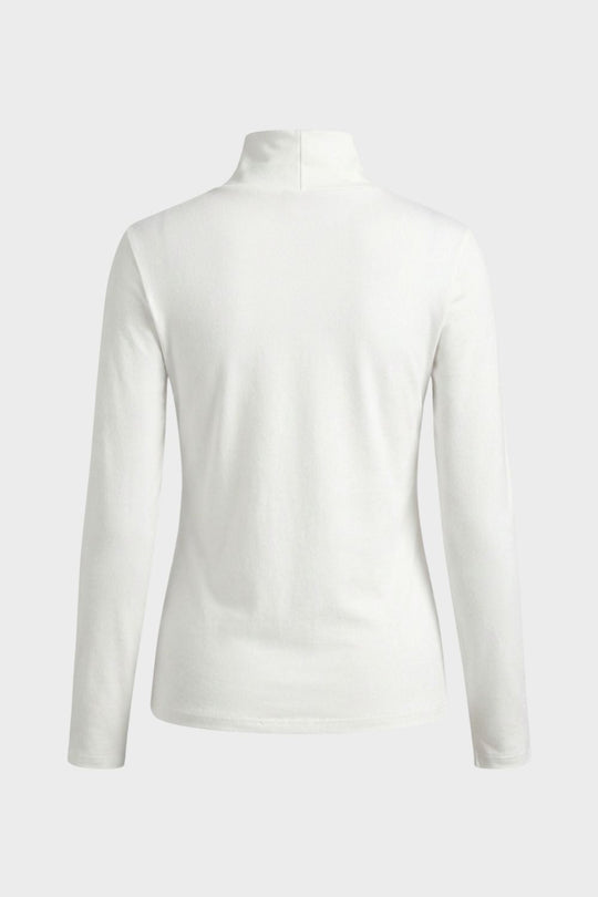 Langarmshirt Damen | Stehkragen & V-Ausschnitt 2