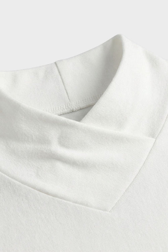 Langarmshirt Damen | Stehkragen & V-Ausschnitt 3