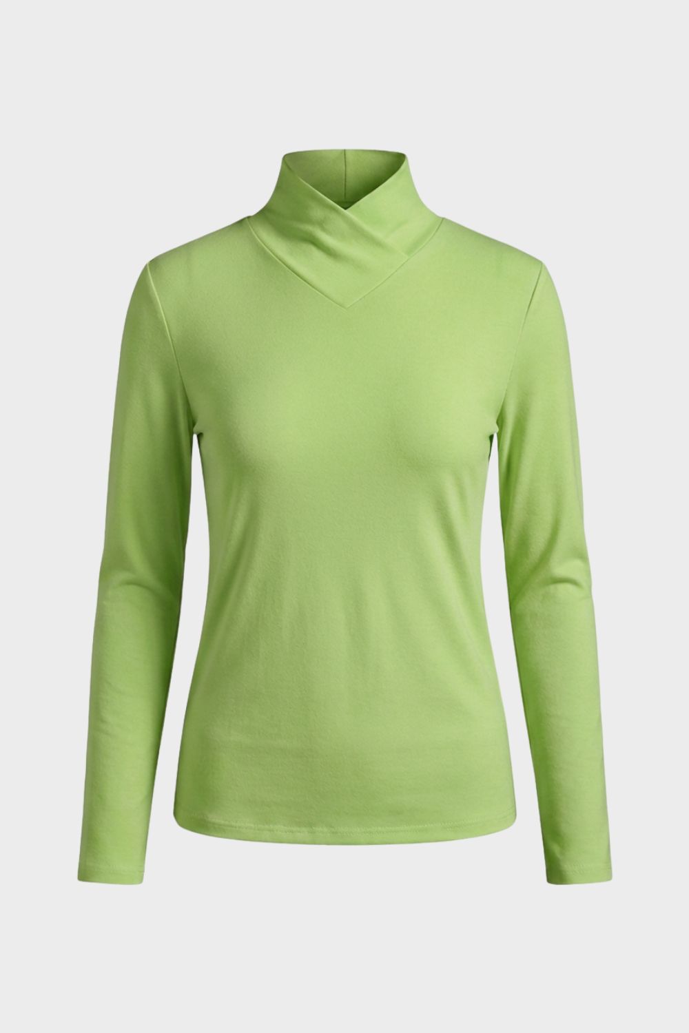 Langarmshirt Damen | Stehkragen & V-Ausschnitt 5