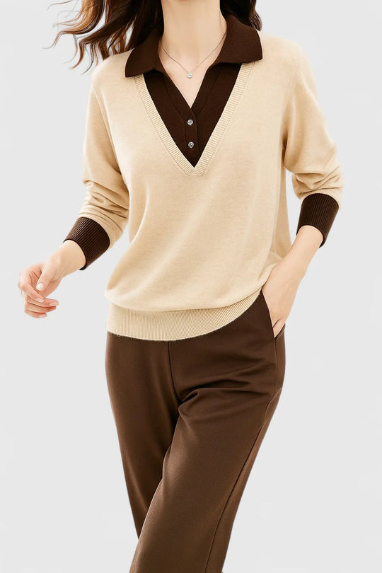 Pullover Damen | V-Ausschnitt & Polokragen 14