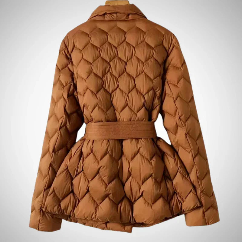 Damen Steppjacke leicht schmeichelnde Passform mit Eingrifftaschen