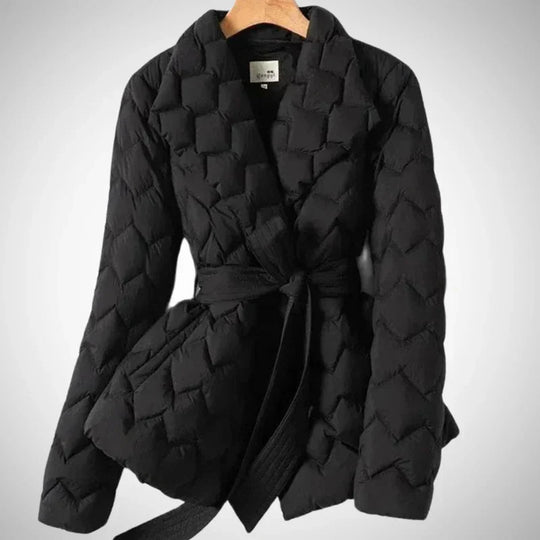 Damen Steppjacke leicht schmeichelnde Passform mit Eingrifftaschen