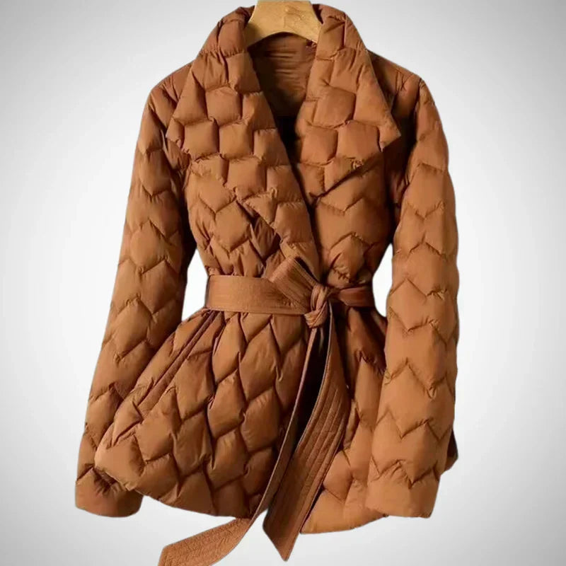 Damen Steppjacke leicht schmeichelnde Passform mit Eingrifftaschen