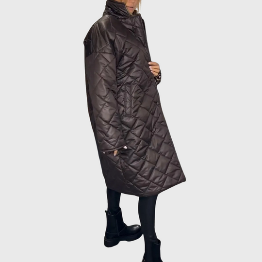 Wendbare Steppjacke Damen | Lange Jacke für kalte Tage 4