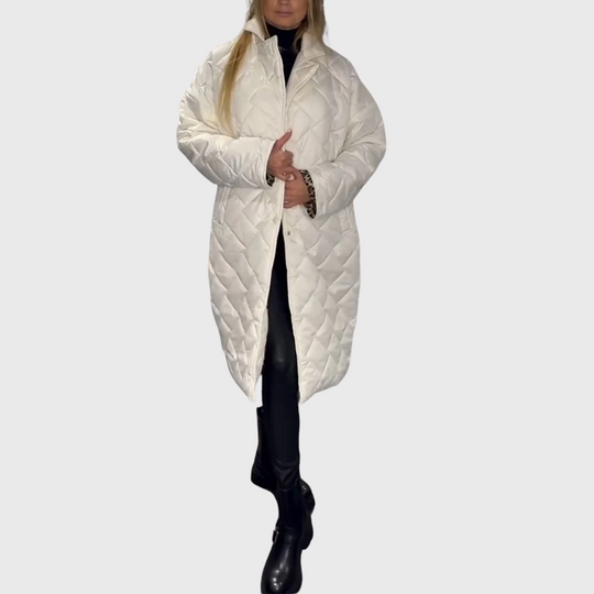 Wendbare Steppjacke Damen | Lange Jacke für kalte Tage 5