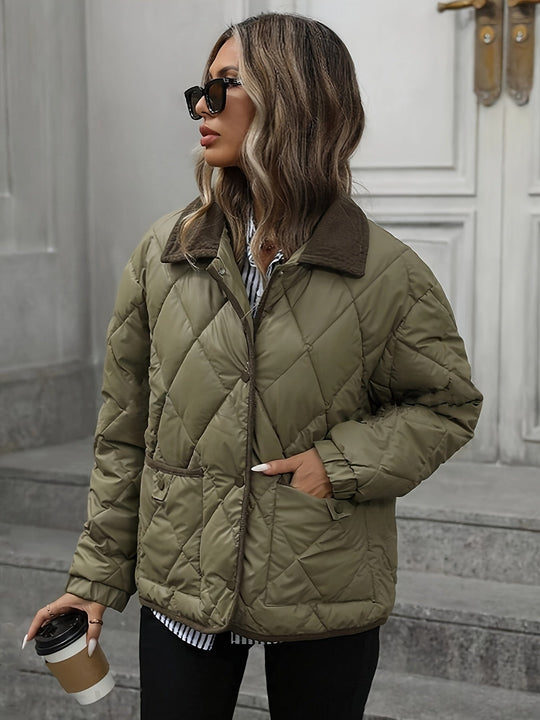 Winddichte Steppjacke Damen | Übergangsjacke für Alltag 7