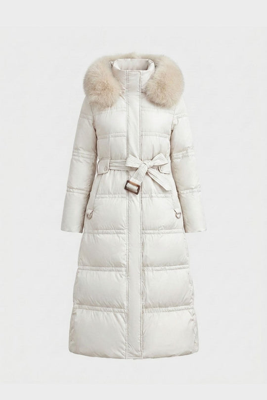 Damen Steppmantel Taillierte Kapuzenjacke Steppjacke 7