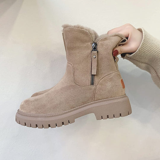 Damen Winterstiefel Rutschfest Warm Gefüttert Boots 4
