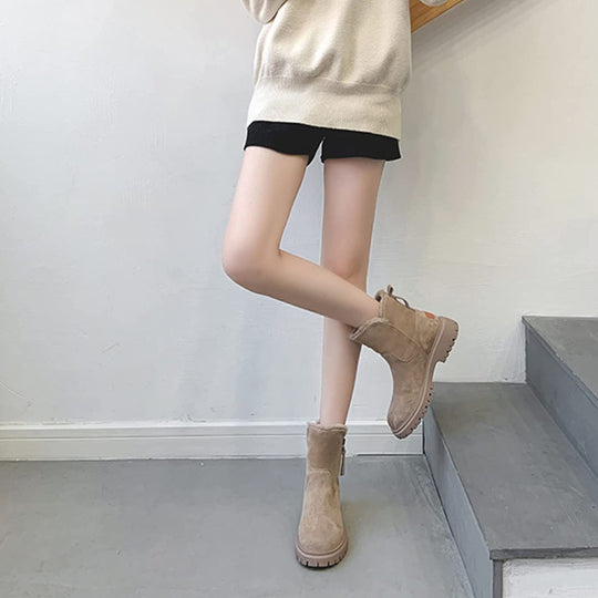 Damen Winterstiefel Rutschfest Warm Gefüttert Boots 6