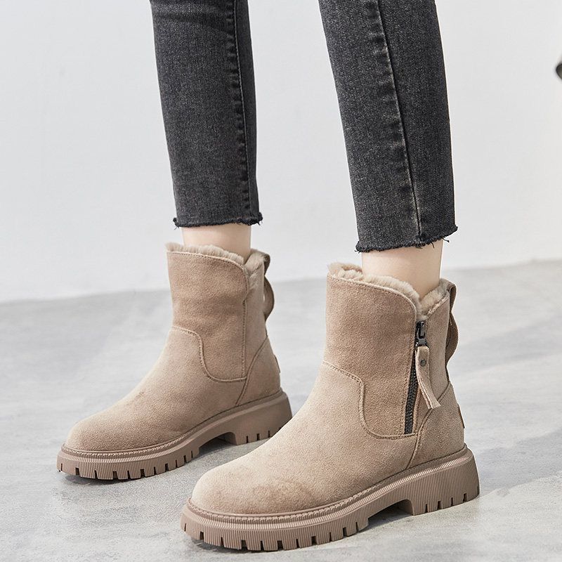 Damen Winterstiefel Rutschfest Warm Gefüttert Boots 9