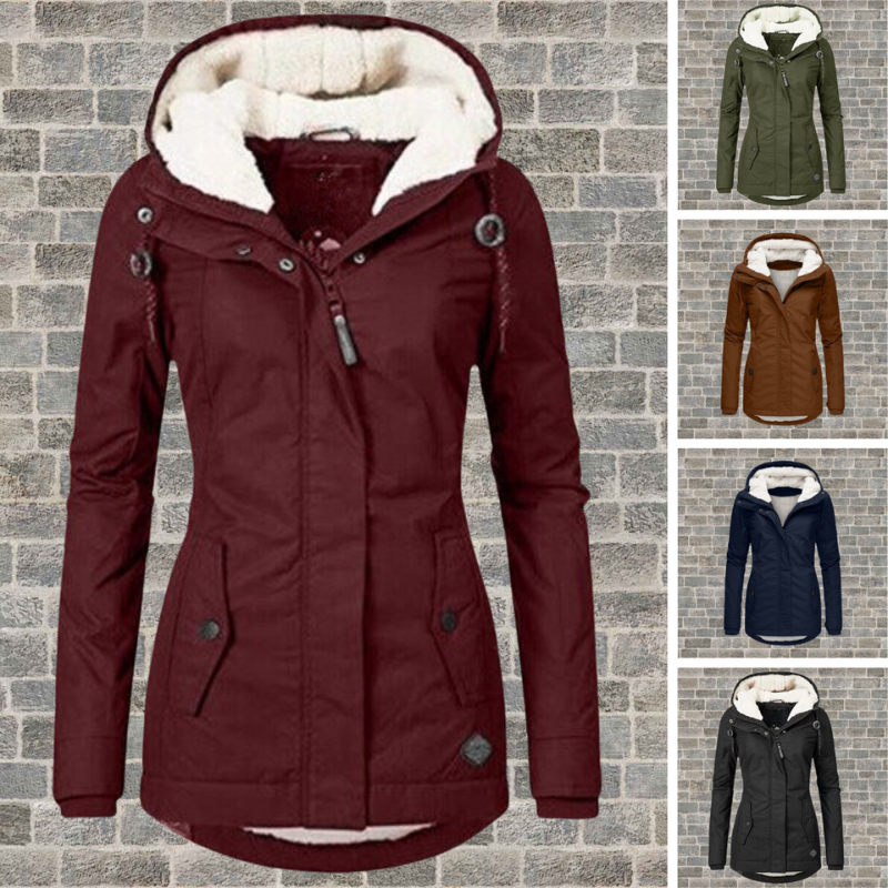 Winterjas Dames met Capuchon | Warm & Waterdicht 7