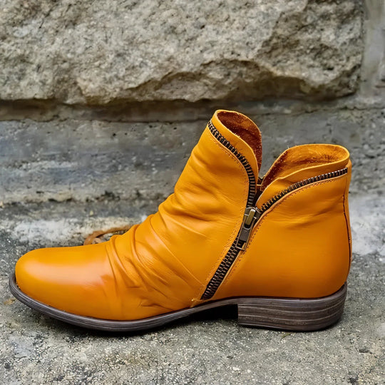 Damen Stiefeletten Schwarz Mit Reißverschluss | Knöchelhoch 3