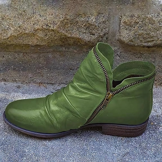 Damen Stiefeletten Schwarz Mit Reißverschluss | Knöchelhoch 7