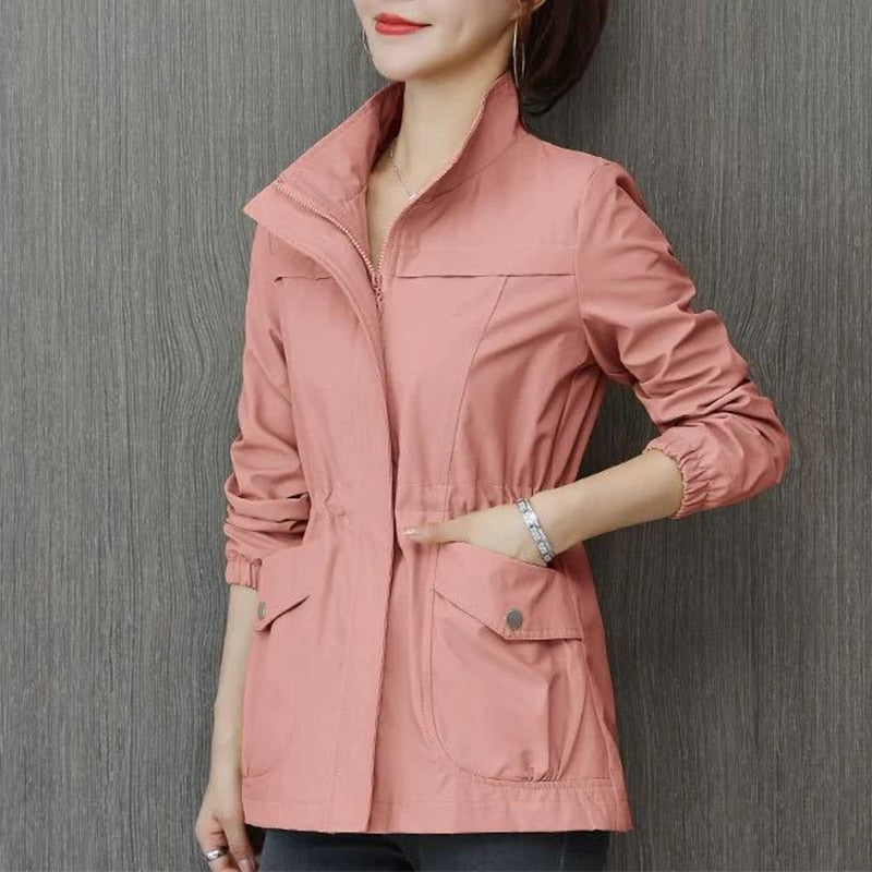 Damen Übergangsjacke Marielle | Stehkragen Casual Jacke 4