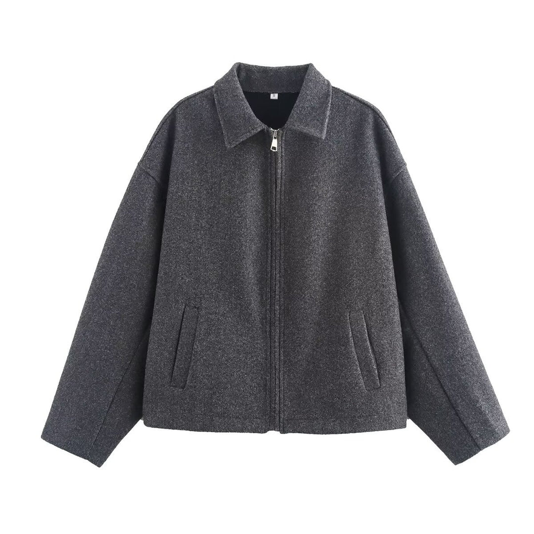 Damen Übergangsjacke mit Reißverschluss und Taschen | Lässig 4