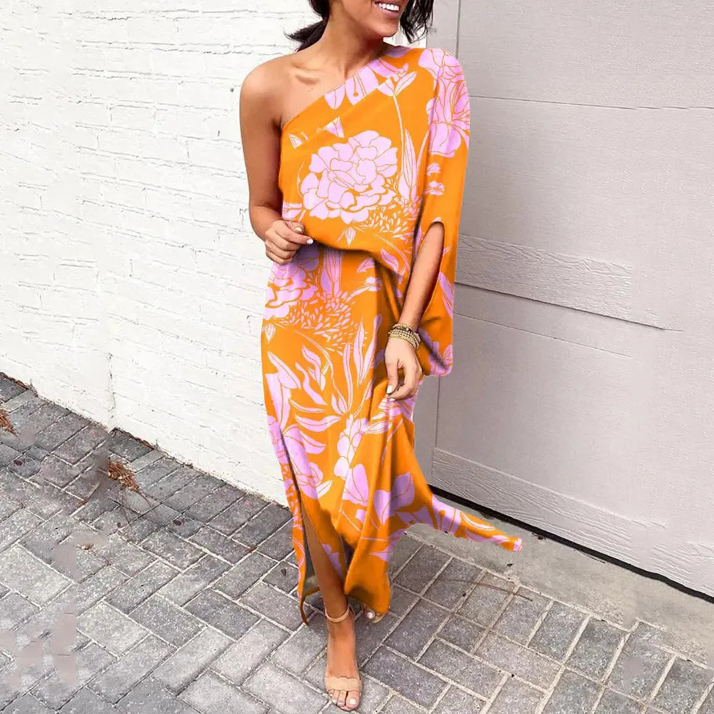 Dames Bloemige Maxi zomerjurk - Camille