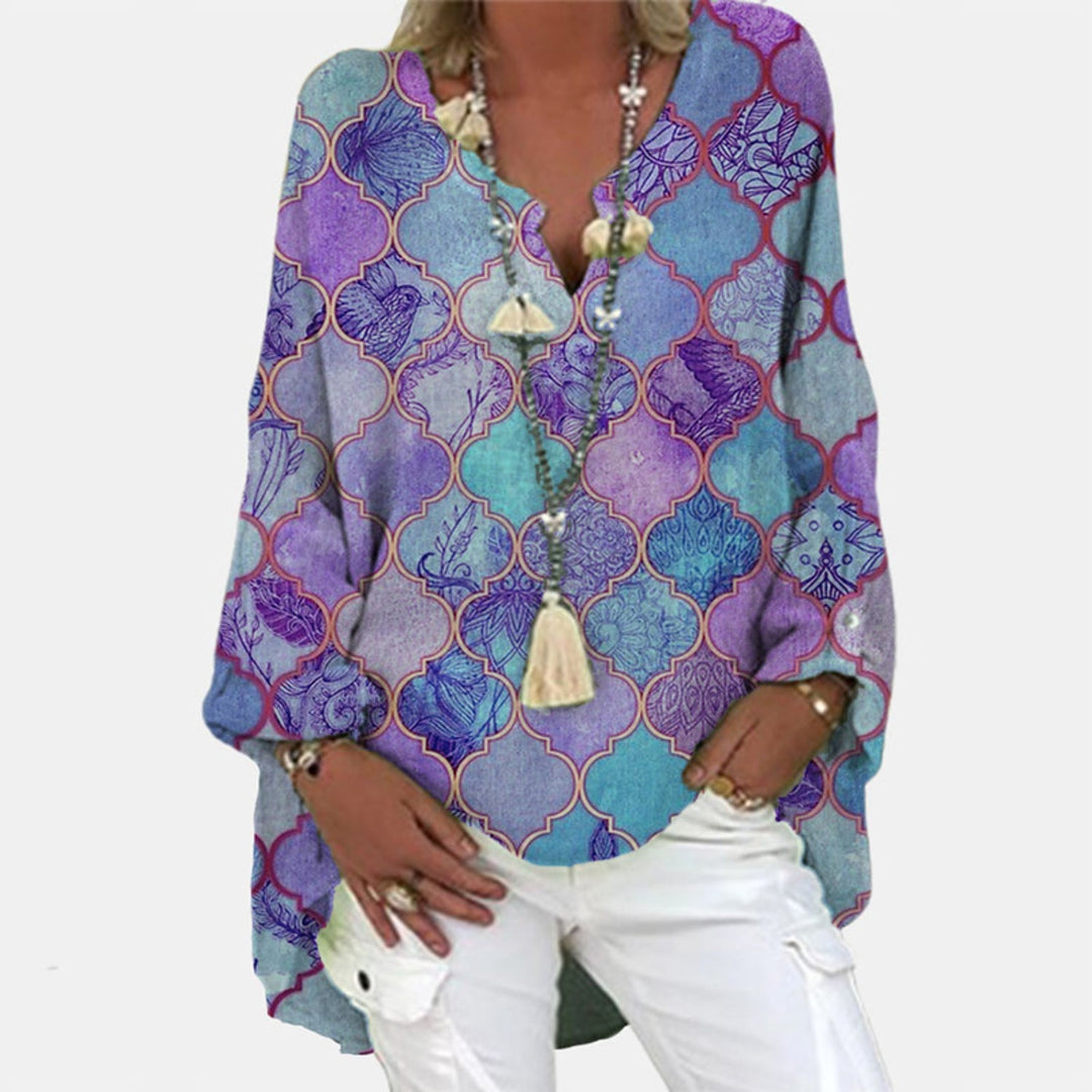 Dames Blouse | Losvallende Pasvorm & Verzorgde Uitstraling