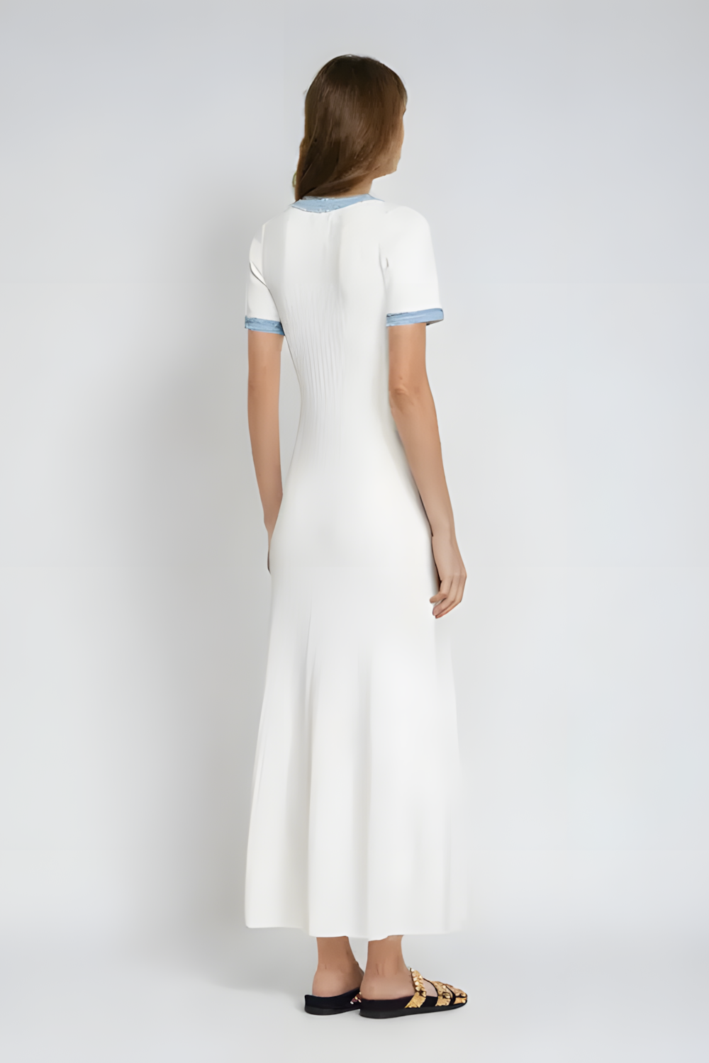 Dames Casual Midi Zomerjurk - Sandra