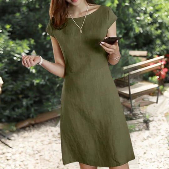 Dames Casual Mini Zomerjurk - Trina
